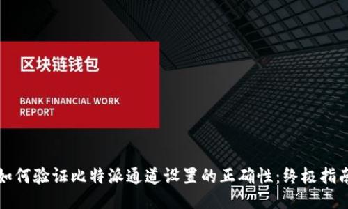 如何验证比特派通道设置的正确性：终极指南