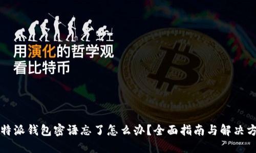比特派钱包密语忘了怎么办？全面指南与解决方案
